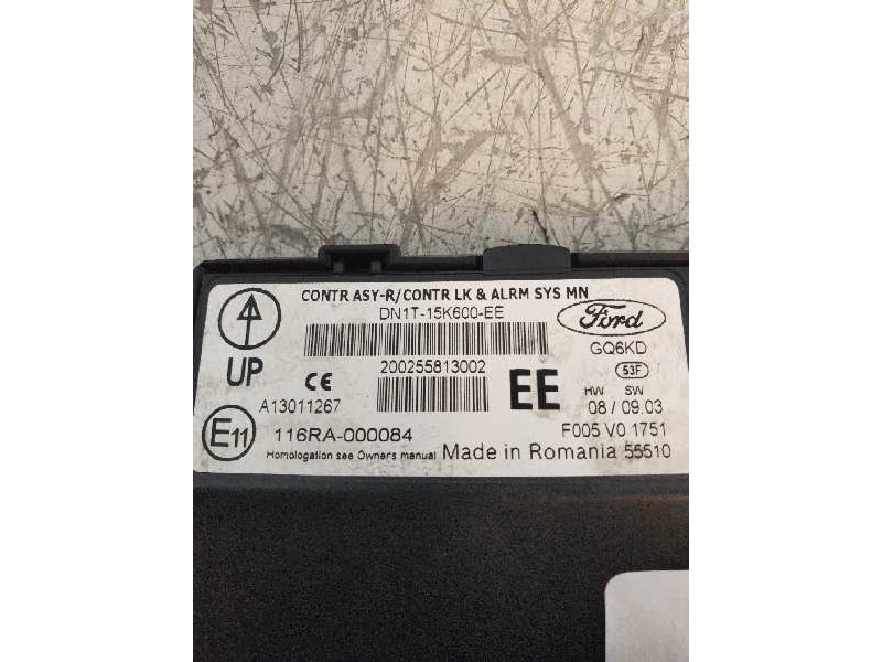 Recambio de modulo electronico para ford fiesta (ccn) black edition referencia OEM IAM DN1T15K600EE F005V01751 