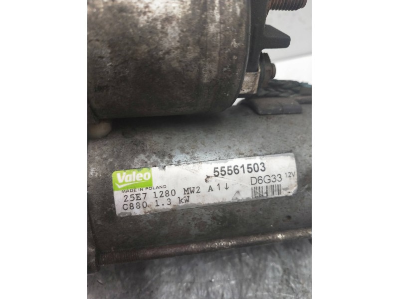 Recambio de motor arranque para opel corsa d catch me now referencia OEM IAM 55561503 D6G33 13 CDTI