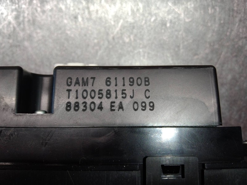 Recambio de mando calefaccion / aire acondicionado para mazda 6 kombi (gh) 2.0 crtd 140cv active sw referencia OEM IAM GAM761190