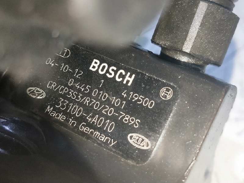 Recambio de bomba inyeccion para kia sorento 2.5 crdi cat referencia OEM IAM 0445010101 BOSCH  Recambio de bomba inyeccion para kia sorento 2.5 crdi cat referencia OEM IAM 0445010101 BOSCH