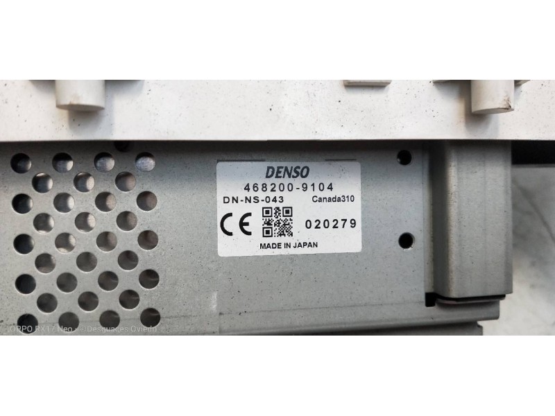 Recambio de pantalla multifuncion para mazda cx-7 (er) active referencia OEM IAM 4682009104 4685000065 EH64611J0