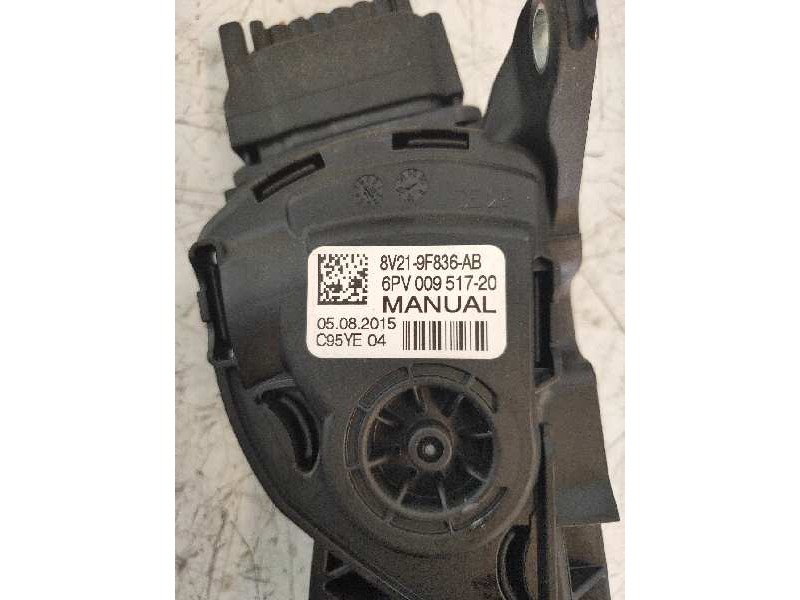 Recambio de potenciometro pedal para ford fiesta (ccn) black edition referencia OEM IAM 6PV00951720 8V219F836AB 