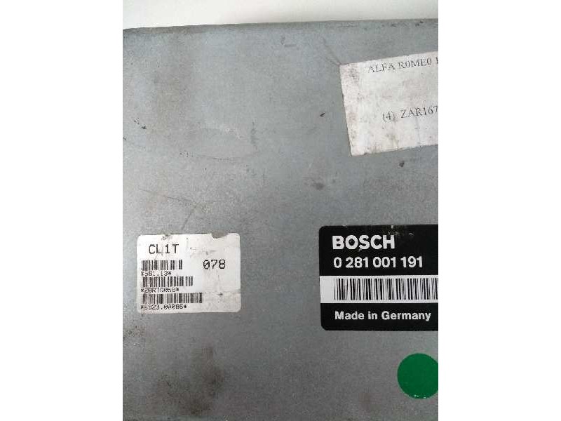 Recambio de centralita motor uce para alfa romeo 155 2.5 turbodiesel referencia OEM IAM 0281001191  