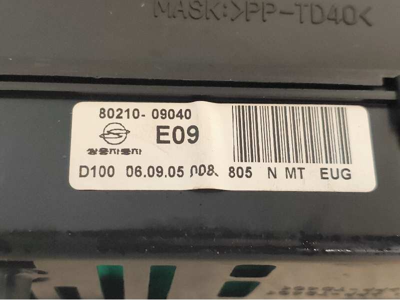 Recambio de cuadro instrumentos para ssangyong kyron 200 xdi limited referencia OEM IAM 8021009040  