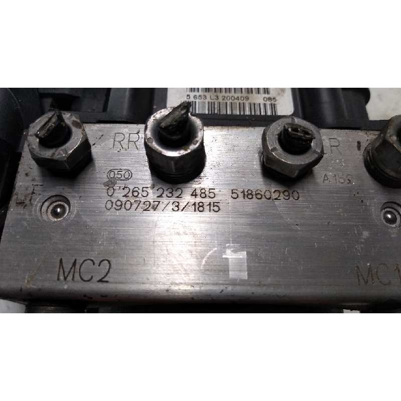 Recambio de abs para fiat stilo (192) 1.9 8v jtd cat (939a1000 / 192a8000) referencia OEM IAM 0265232485 0265800962 51860290 Recambio de abs para fiat stilo (192) 1.9 8v jtd cat (939a1000 / 192a8000) referencia OEM IAM 0265232485 0265800962 51860290