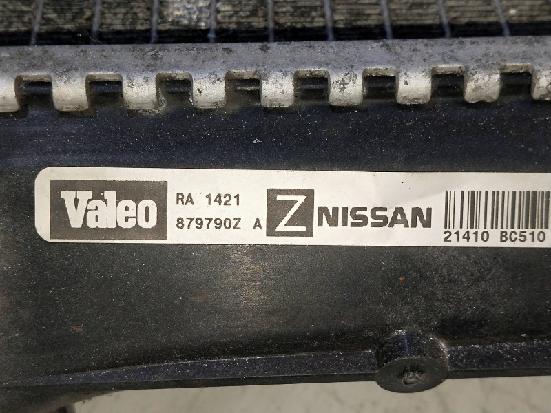 Recambio de radiador agua para nissan note (e11e) 1.5 dci turbodiesel cat referencia OEM IAM 879790Z  