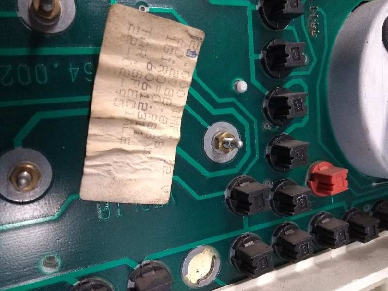 Recambio de cuadro instrumentos para alfa romeo 155 2.5 turbodiesel referencia OEM IAM 60612311 6027888 