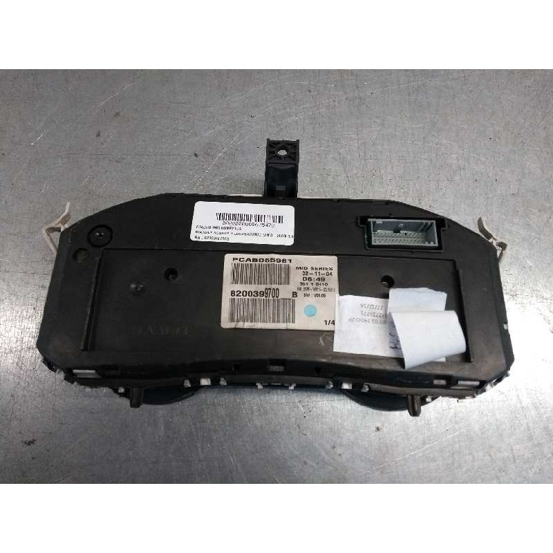 Recambio de cuadro instrumentos para renault megane ii coupe/cabrio 1.9 dci diesel referencia OEM IAM 8200399700B  