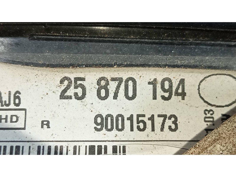 Recambio de piloto trasero derecho interior para opel astra j lim. 4türig selection referencia OEM IAM   