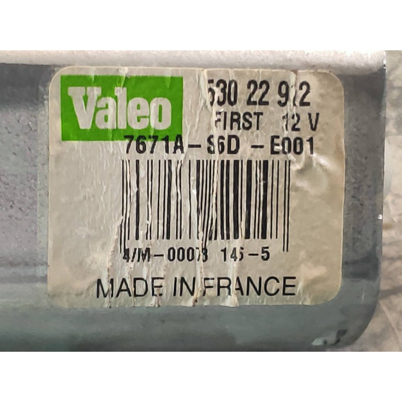 Recambio de motor limpia trasero para honda civic berlina 5 (eu7/8) 1.7 ctdi es referencia OEM IAM 53022912 7671AS6DE001 