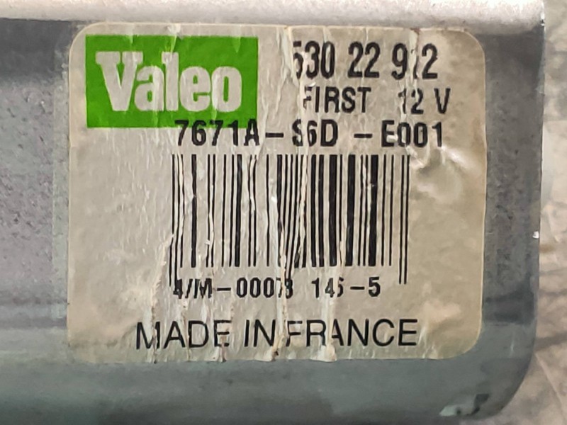Recambio de motor limpia trasero para honda civic berlina 5 (eu7/8) 1.7 ctdi es referencia OEM IAM 53022912 7671AS6DE001 