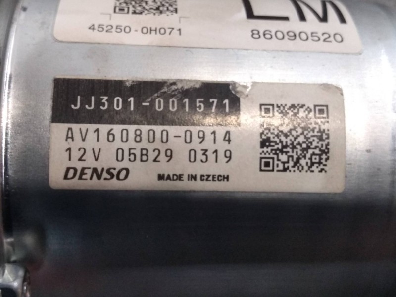 Recambio de columna direccion para citroen c1 urban ride referencia OEM IAM 452500H071 JJ301001571 