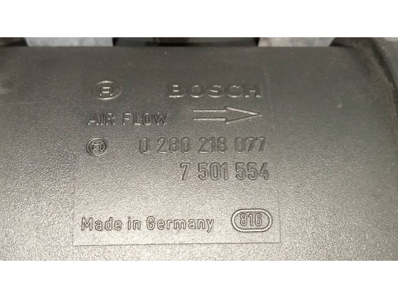 Recambio de caudalimetro para bmw serie 7 (e65/e66) 745i referencia OEM IAM 0280218077 7501554 