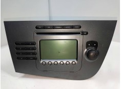Recambio de sistema audio / radio cd para seat leon (1p1) 2.0 tdi referencia OEM IAM 1P1035186B  