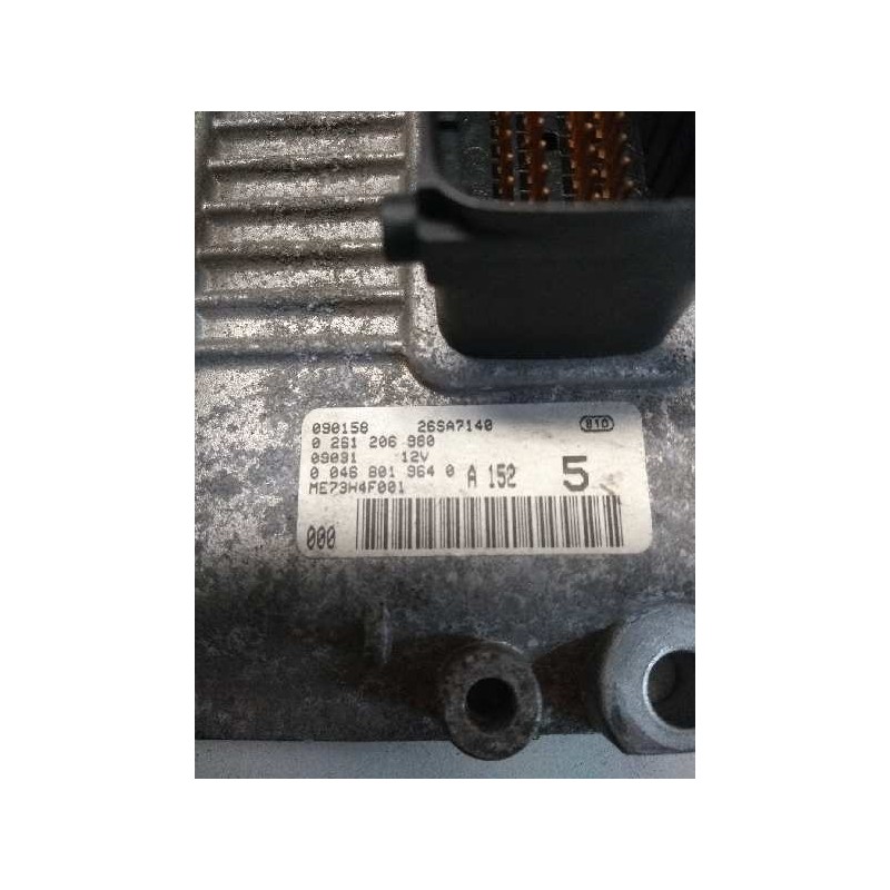 Recambio de centralita motor uce para fiat punto berlina (188) 1.2 16v elx referencia OEM IAM 0261206980 00468019640 