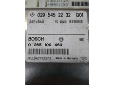 Recambio de centralita abs para mercedes clase e (w210) berlina diesel 270 cdi (210.016) referencia OEM IAM 0265109469 029545223 2