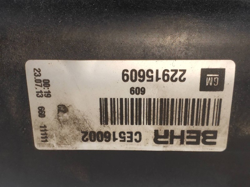 Recambio de electroventilador para opel insignia sports tourer 2.0 16v cdti referencia OEM IAM 22915609 CE516002 