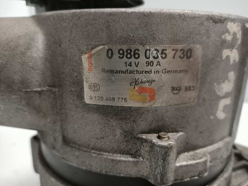 Recambio de alternador para bmw serie 5 berlina (e34) 530i (138kw) referencia OEM IAM 0986035730  BOSCH 90A