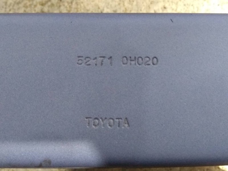 Recambio de refuerzo paragolpes trasero para citroen c1 urban ride referencia OEM IAM 521710H020  