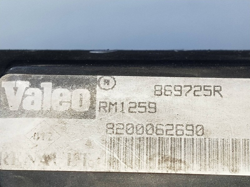 Recambio de radiador agua para renault megane i fase 2 berlina (ba0) 1.4 16v dynamique referencia OEM IAM 8200062690 869725R 