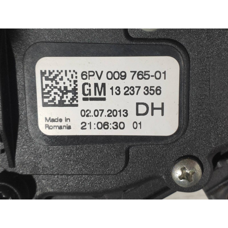 Recambio de potenciometro pedal para opel insignia sports tourer 2.0 16v cdti referencia OEM IAM 13237356 6PV00976501 