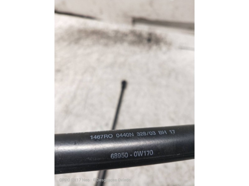 Recambio de amortiguadores maletero / porton para toyota corolla (e12) 1.6 linea luna berlina referencia OEM IAM 689500W170  440