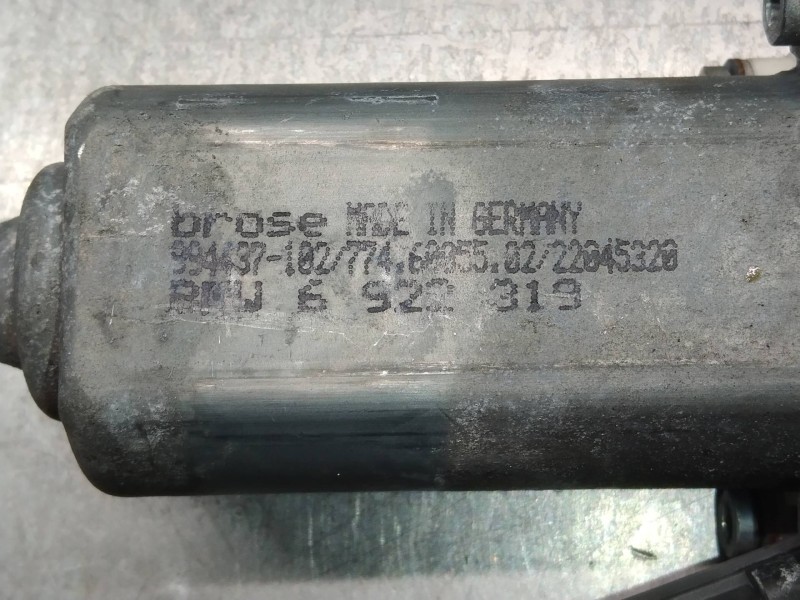 Recambio de elevalunas trasero izquierdo para bmw serie 5 berlina (e60) 530i referencia OEM IAM 6922319 994437102 7746005502 4P