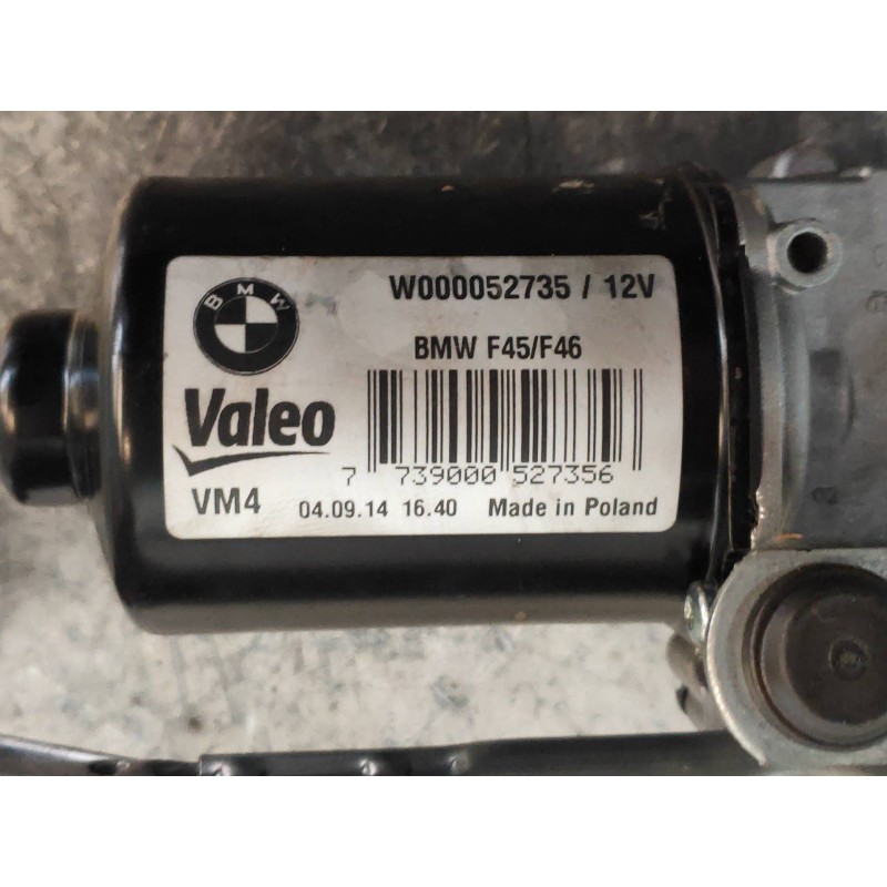 Recambio de motor limpia delantero para bmw serie 2 active tourer (f45) 218d referencia OEM IAM W000052735 739000527356 73010451