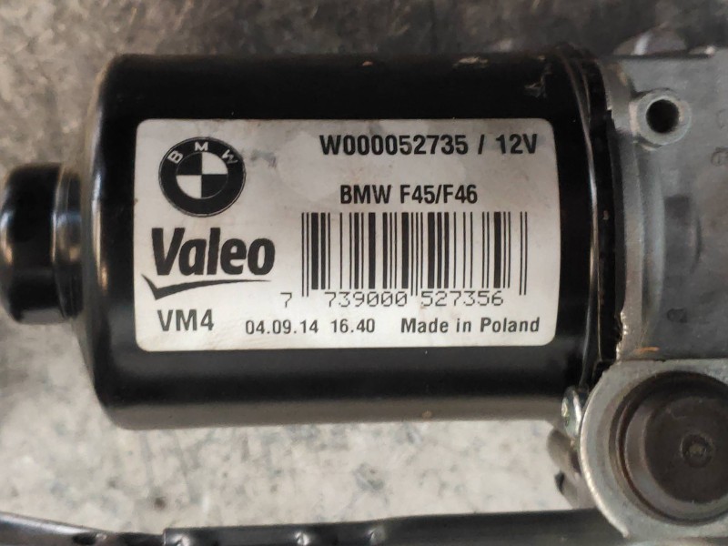 Recambio de motor limpia delantero para bmw serie 2 active tourer (f45) 218d referencia OEM IAM W000052735 739000527356 73010451