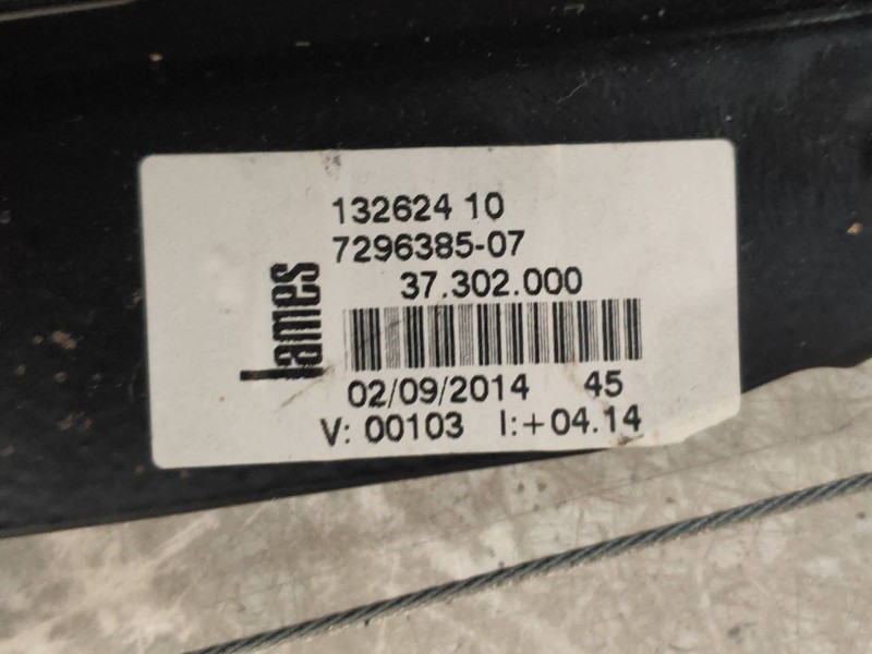 Recambio de elevalunas trasero izquierdo para bmw serie 2 active tourer (f45) 218d referencia OEM IAM 729638507 13262410 3730200