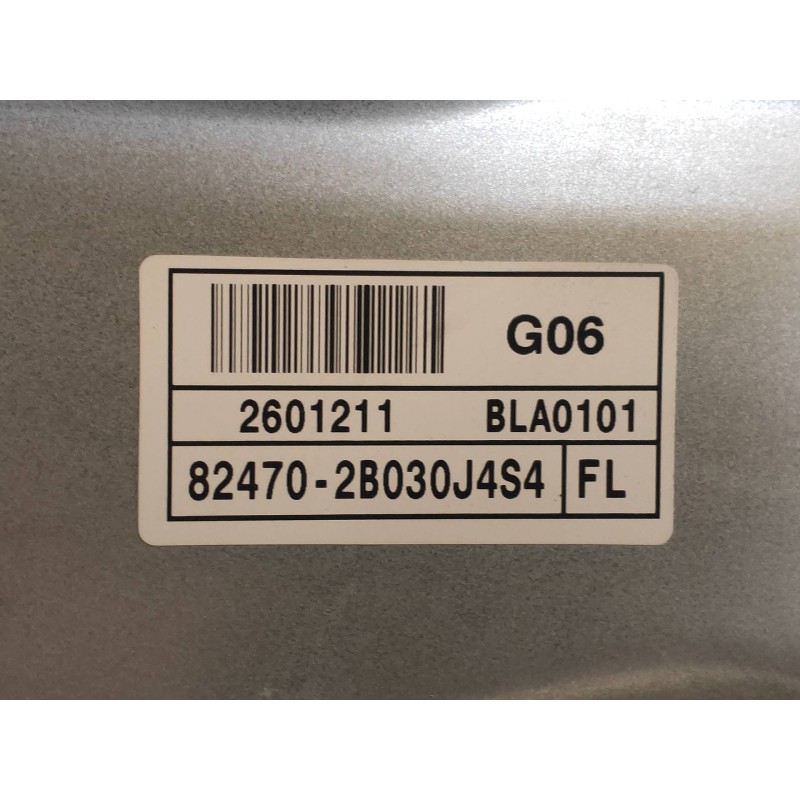 Recambio de elevalunas delantero izquierdo para hyundai santa fe (bm) 2.2 crdi classic (2wd) referencia OEM IAM 824702B030J4S4  