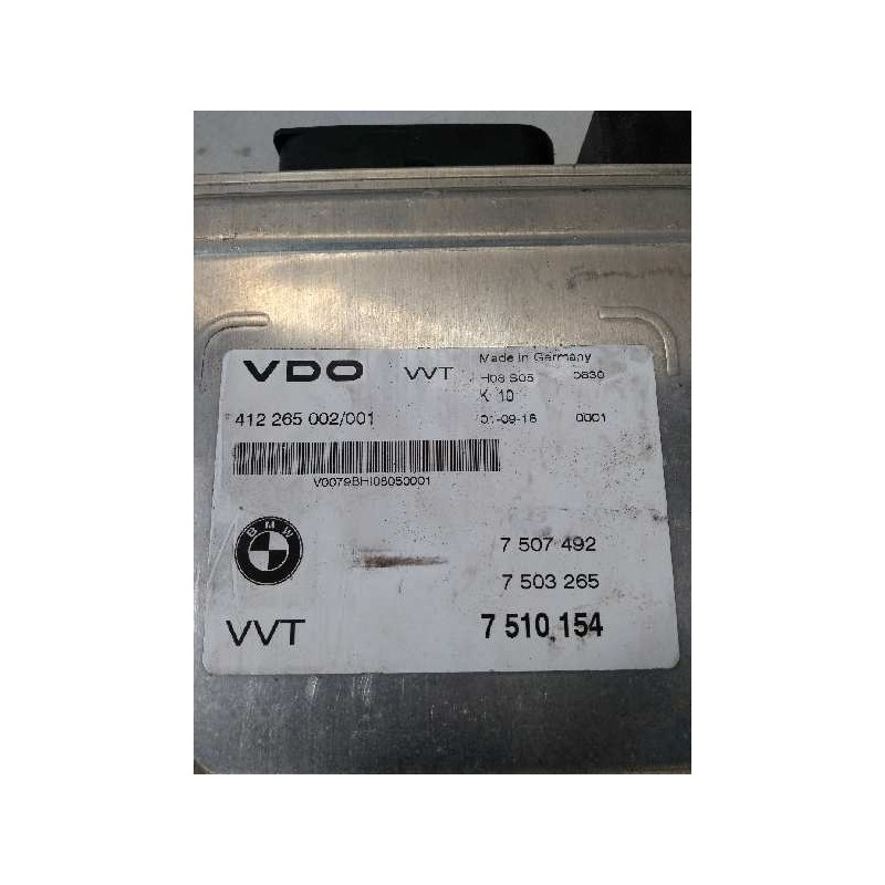 Recambio de modulo electronico para bmw serie 7 (e65/e66) 745i referencia OEM IAM 412265002001 VVT 7510154 7507492 7503265