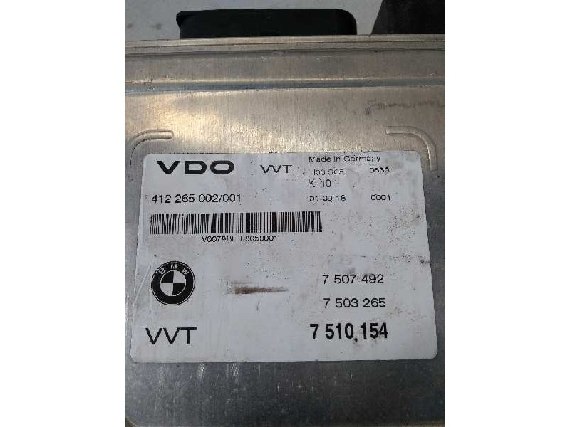 Recambio de modulo electronico para bmw serie 7 (e65/e66) 745i referencia OEM IAM 412265002001 VVT 7510154 7507492 7503265