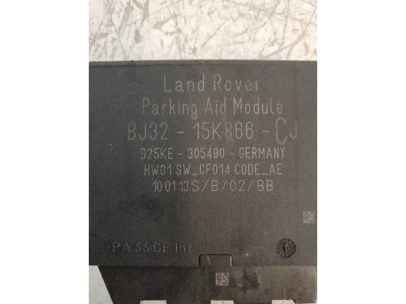 Recambio de centralita parktronic para land rover evoque 2.2 td4 cat referencia OEM IAM BJ3215K866CJ  