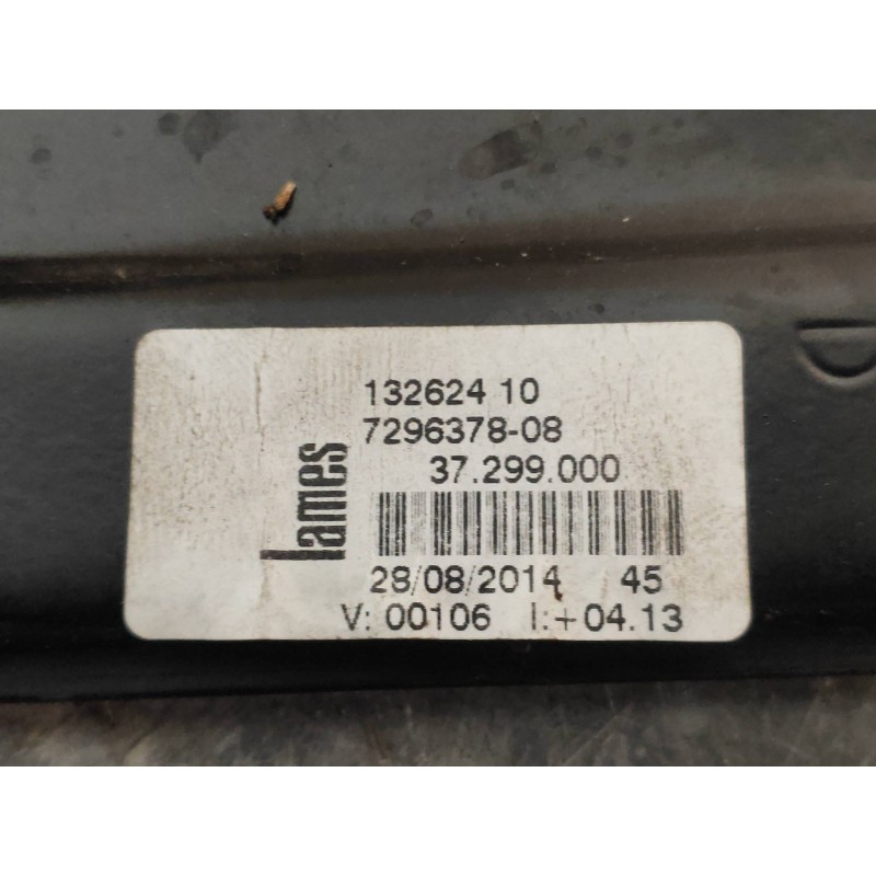 Recambio de elevalunas delantero derecho para bmw serie 2 active tourer (f45) 218d referencia OEM IAM 729637808 13262410 3729900