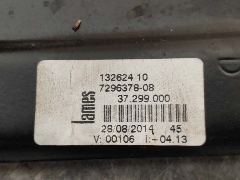 Recambio de elevalunas delantero derecho para bmw serie 2 active tourer (f45) 218d referencia OEM IAM 729637808 13262410 3729900