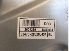 Recambio de elevalunas trasero izquierdo para hyundai santa fe (bm) 2.2 crdi classic (2wd) referencia OEM IAM 834702B020J4S4   2