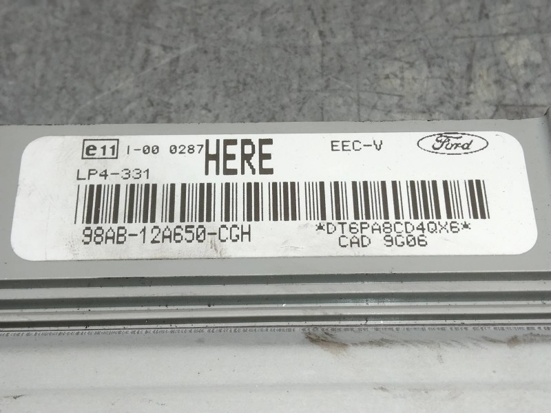Recambio de centralita motor uce para ford focus berlina (cak) ghia referencia OEM IAM 98AB12A650CGH HERE 