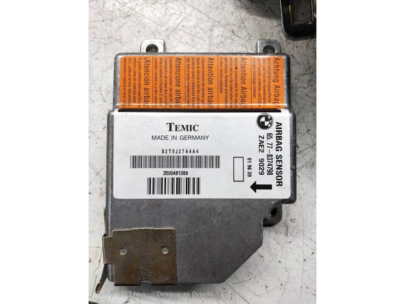 Recambio de kit airbag para bmw serie 3 berlina (e36) 318tds referencia OEM IAM   