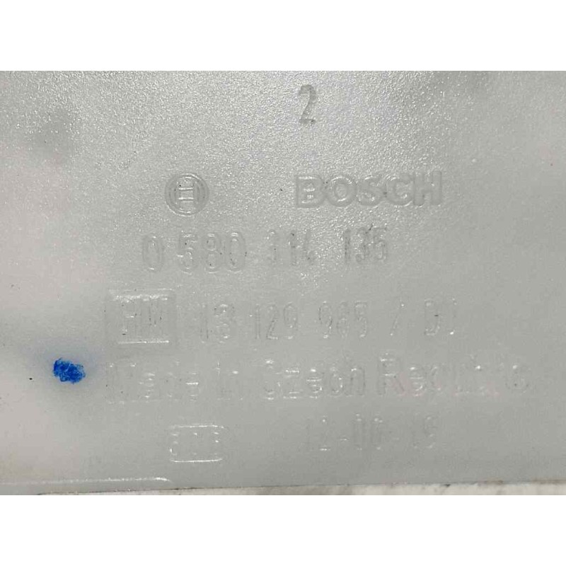 Recambio de bomba combustible para opel zafira b 2.2 16v cat (z 22 yh / lch) referencia OEM IAM 0580314135 13129985 BOSCH AFORAD