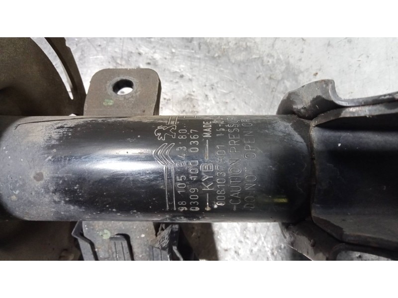 Recambio de amortiguador delantero izquierdo para peugeot 308 allure referencia OEM IAM 9810564380  