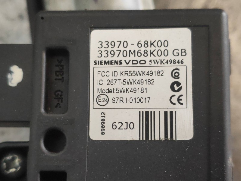 Recambio de conmutador de arranque para nissan pixo (uao) 1.0 referencia OEM IAM 3397068K00 33970M68K00 5WK49846