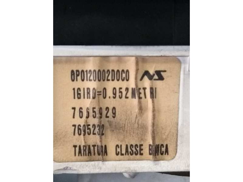 Recambio de cuadro instrumentos para fiat uno (146) 1.0 45 fire referencia OEM IAM 7665929 7695232 