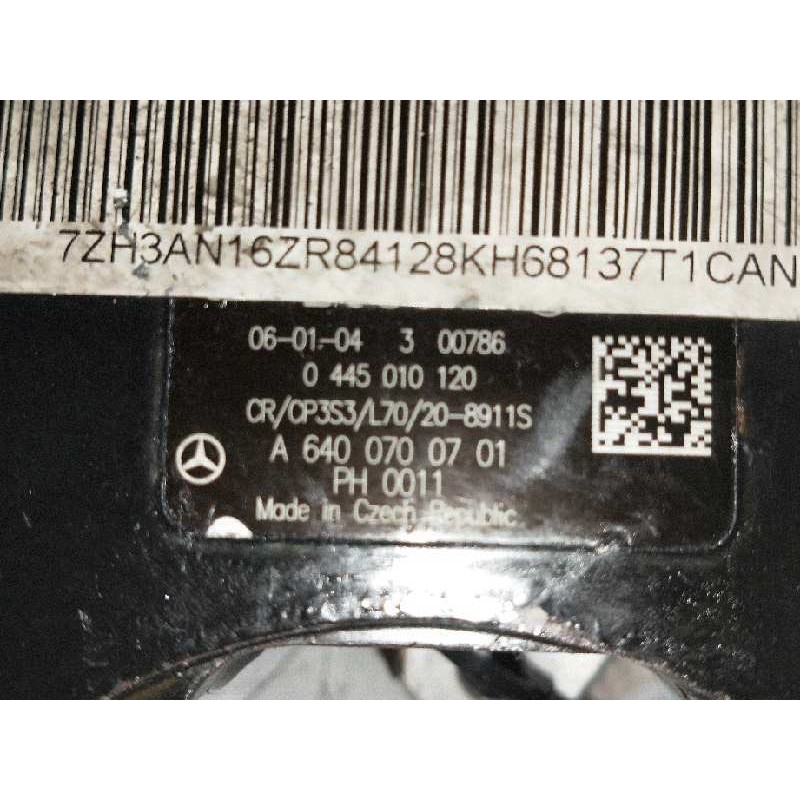 Recambio de bomba inyeccion para mercedes clase a (w169) a 200 cdi (169.008) referencia OEM IAM 0445010120 6400700701 BOSCH Recambio de bomba inyeccion para mercedes clase a (w169) a 200 cdi (169.008) referencia OEM IAM 0445010120 6400700701 BOSCH