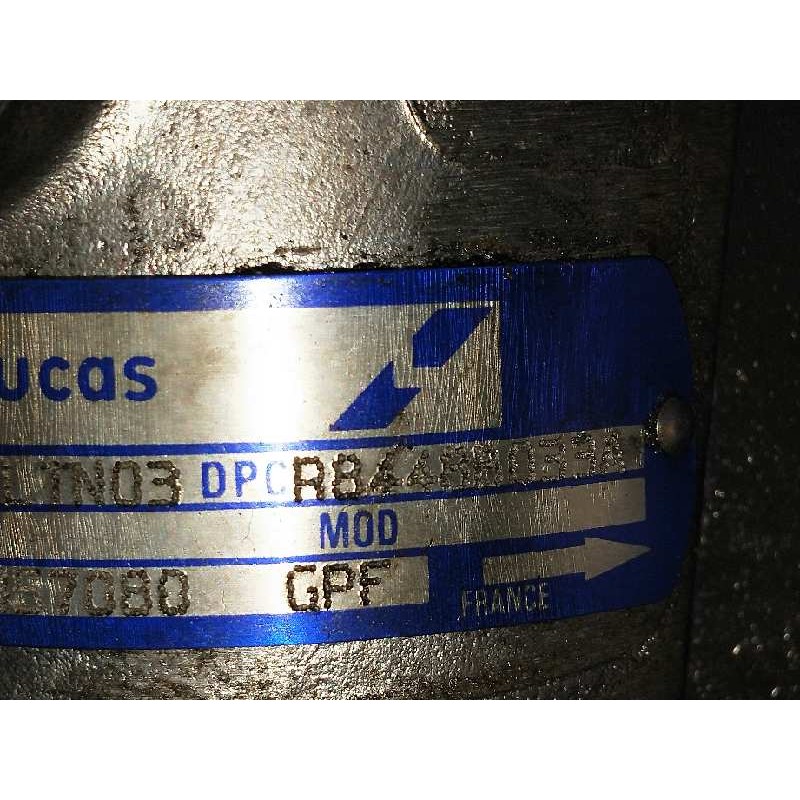 Recambio de bomba inyeccion para mitsubishi carisma berlina 5 (da0)1995) 1.9 turbodiesel referencia OEM IAM R8448B033A LUCAS  Recambio de bomba inyeccion para mitsubishi carisma berlina 5 (da0)1995) 1.9 turbodiesel referencia OEM IAM R8448B033A LUCAS