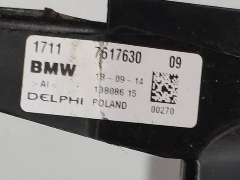 Recambio de radiador agua para bmw serie 2 active tourer (f45) 218d referencia OEM IAM 17117617630 13808615 17117617630 DELPHI