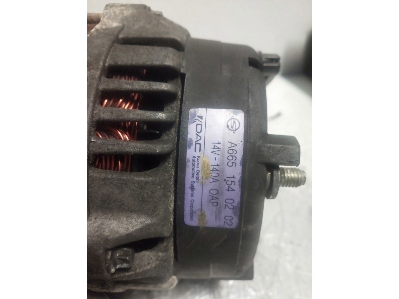 Recambio de alternador para ssangyong rodius xdi referencia OEM IAM A6651540202  