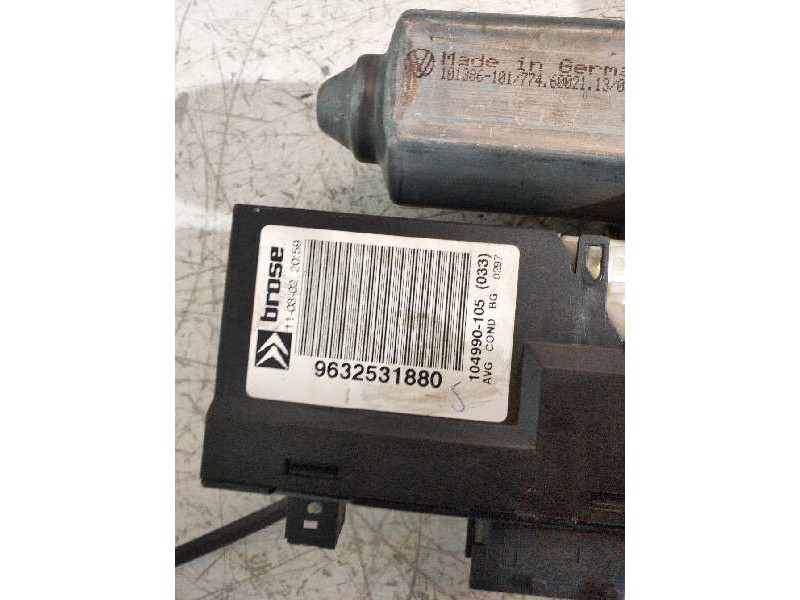 Recambio de elevalunas delantero derecho para citroen c5 berlina 2.0 hdi sx referencia OEM IAM 9632531980 104993105 
