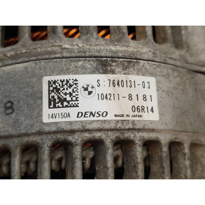Recambio de alternador para bmw serie 2 active tourer (f45) 218d referencia OEM IAM 1042118181 764013103 06R14 NVE84900 DENSO