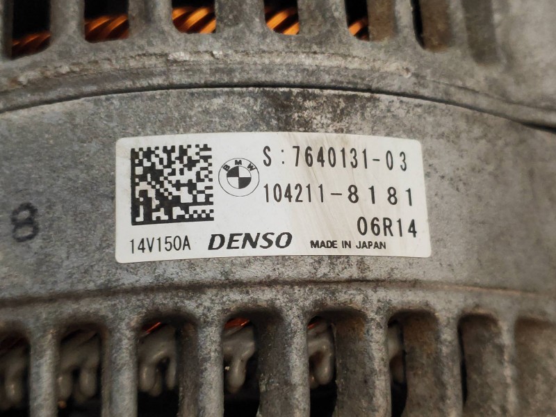 Recambio de alternador para bmw serie 2 active tourer (f45) 218d referencia OEM IAM 1042118181 764013103 06R14 NVE84900 DENSO